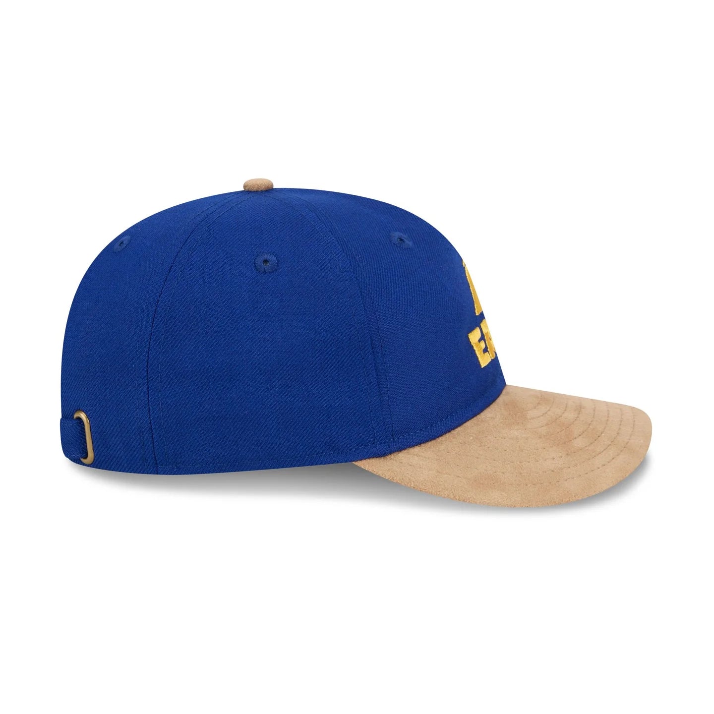 West Coast Eagles Hat - AFL 2025 Retro Contrast Suede 9Fifity Strapback Cap - New Era